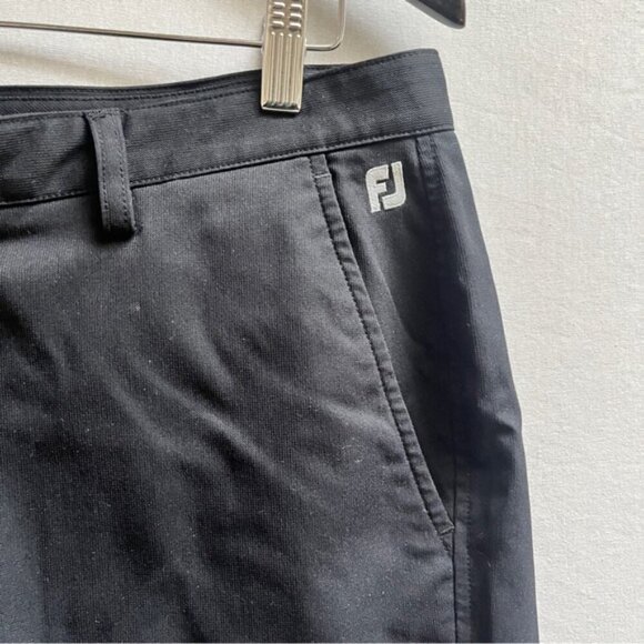 Footjoy woven golf black shorts Sz 42 - Picture 4 of 12